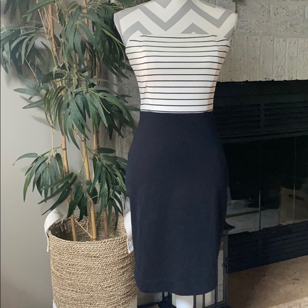 The Limited strapless dress
